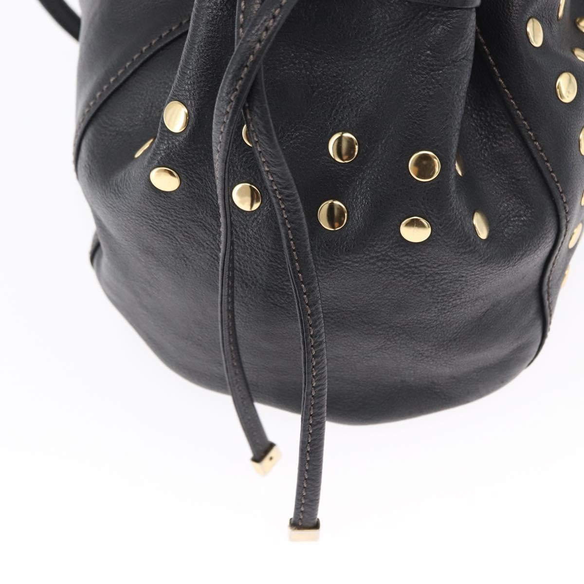 Burberry Blue Label Leather, Black, Leather, Shoulder Bag