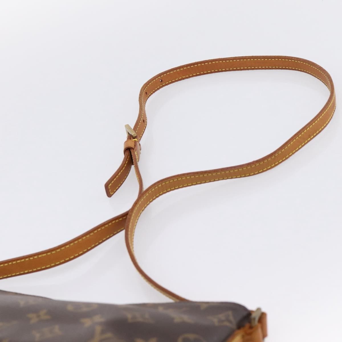 Louis Vuitton Trotteur Monogram Canvas, Brown, Canvas, Handbag