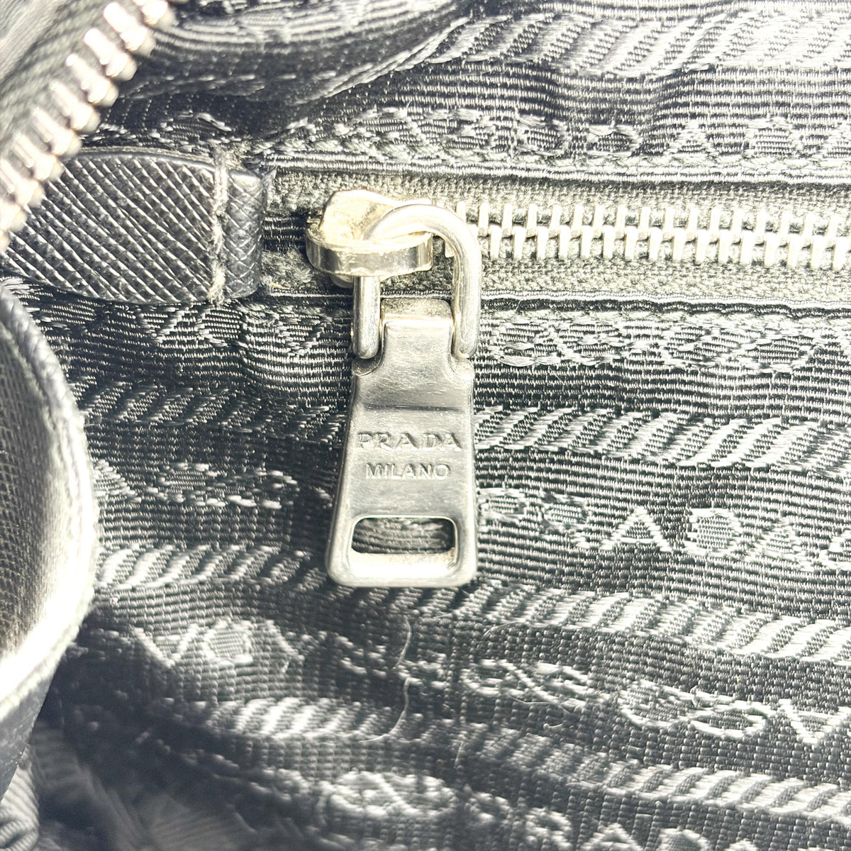 Prada Convertible Quilted Tessuto, Black, Nylon, Shoulder Bag