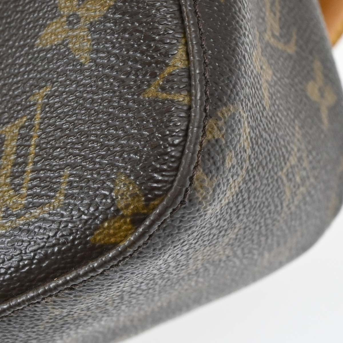 Louis Vuitton Looping Monogram Canvas, Brown, Canvas, Handbag