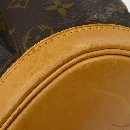 Louis Vuitton Vintage Montsouris Monogram Canvas, Brown, Canvas, Backpack