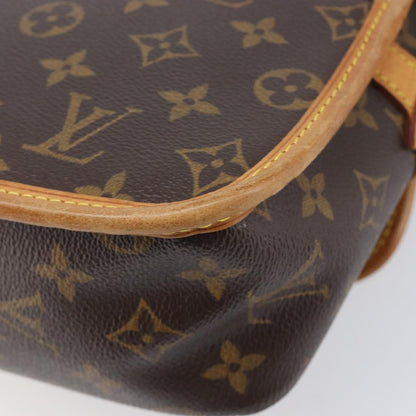 Louis Vuitton Sologne Monogram Canvas, Brown, Canvas, Handbag