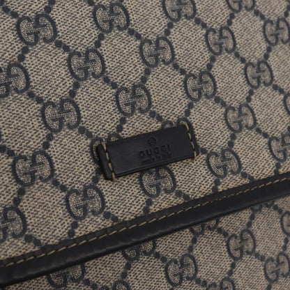 Gucci GG Messenger GG Coated Canvas, Navy, PVC, Shoulder Bag
