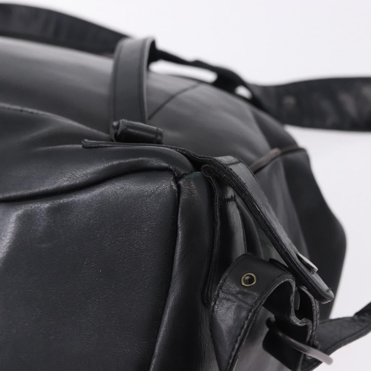 Bottega Veneta Intrecciato Leather, Black, Leather, Backpack
