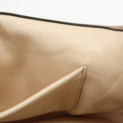 Chloe Elsie Chain Leather, Brown, Leather, Shoulder Bag