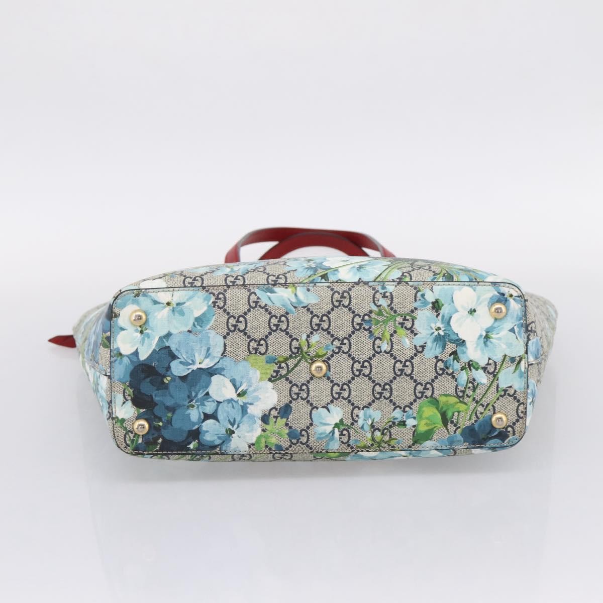 Gucci Linea A Convertible Blooms Print GG Coated Canvas, Multicolour, Canvas, Tote Bag