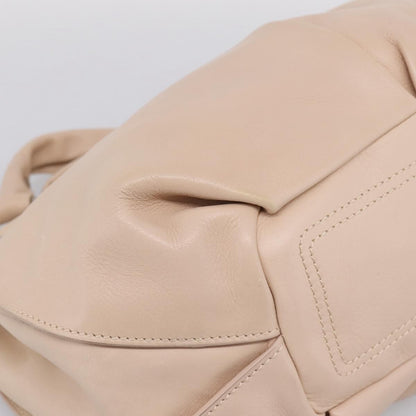 Celine Bittersweet Leather, Beige, Leather, Handbag