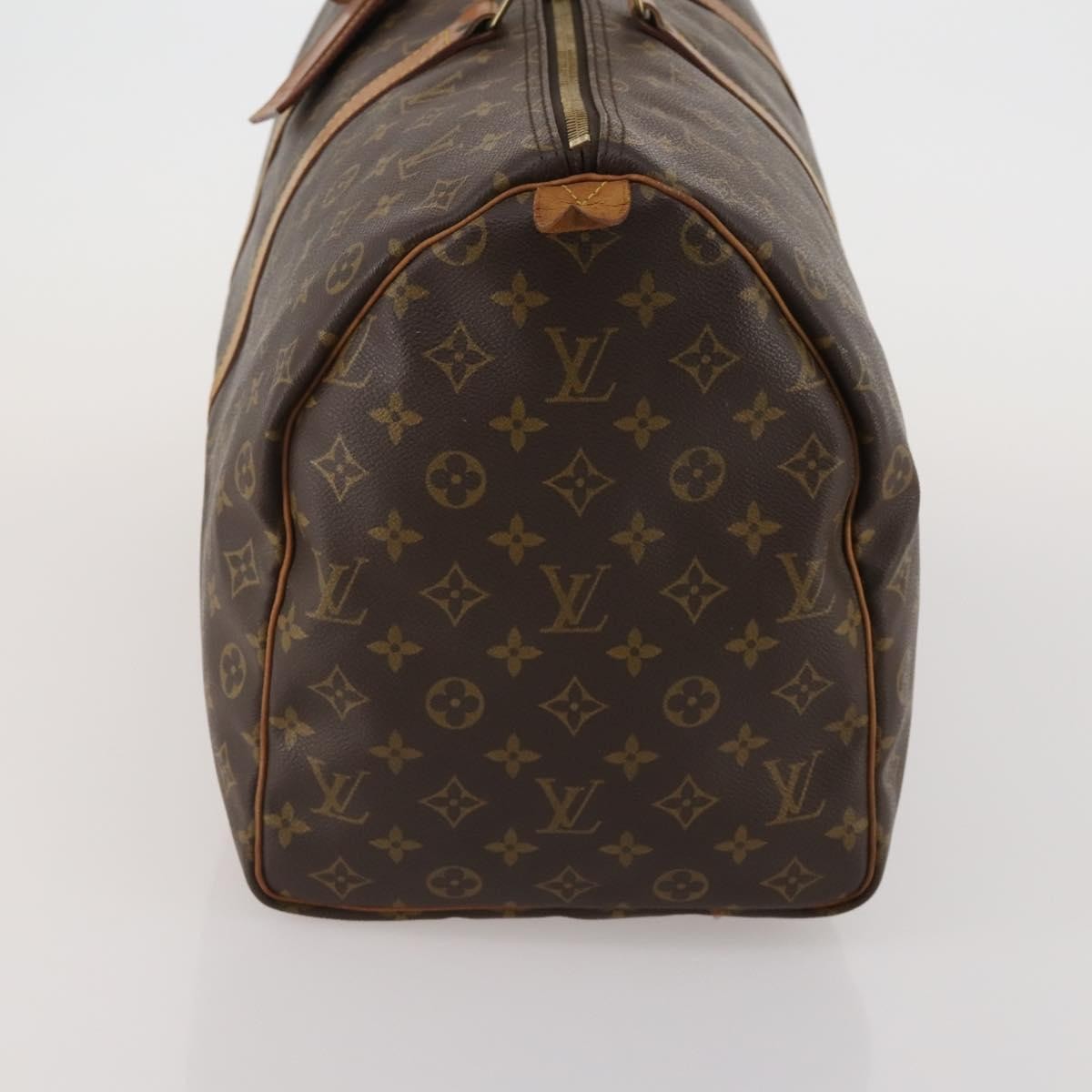 Louis Vuitton Keepall Monogram Canvas, Brown, Canvas, Travel Bag