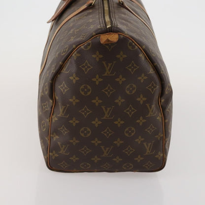 Louis Vuitton Keepall Monogram Canvas, Brown, Canvas, Travel Bag