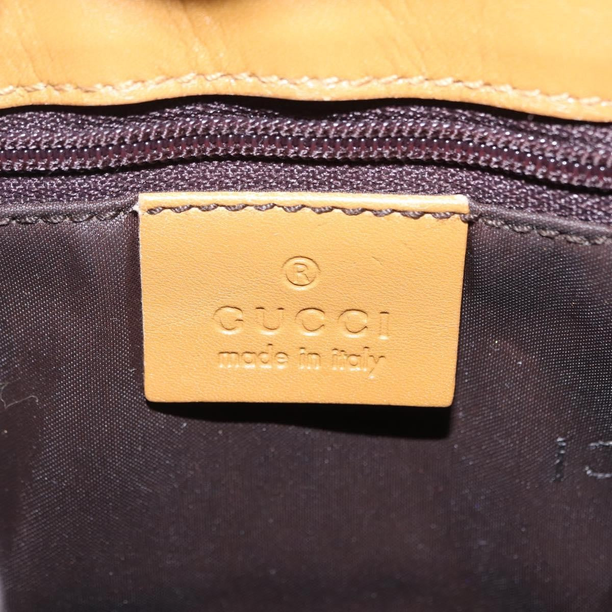 Gucci Bamboo Jackie Canvas, Beige, Canvas, Handbag