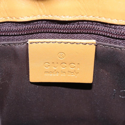 Gucci Bamboo Jackie Canvas, Beige, Canvas, Handbag