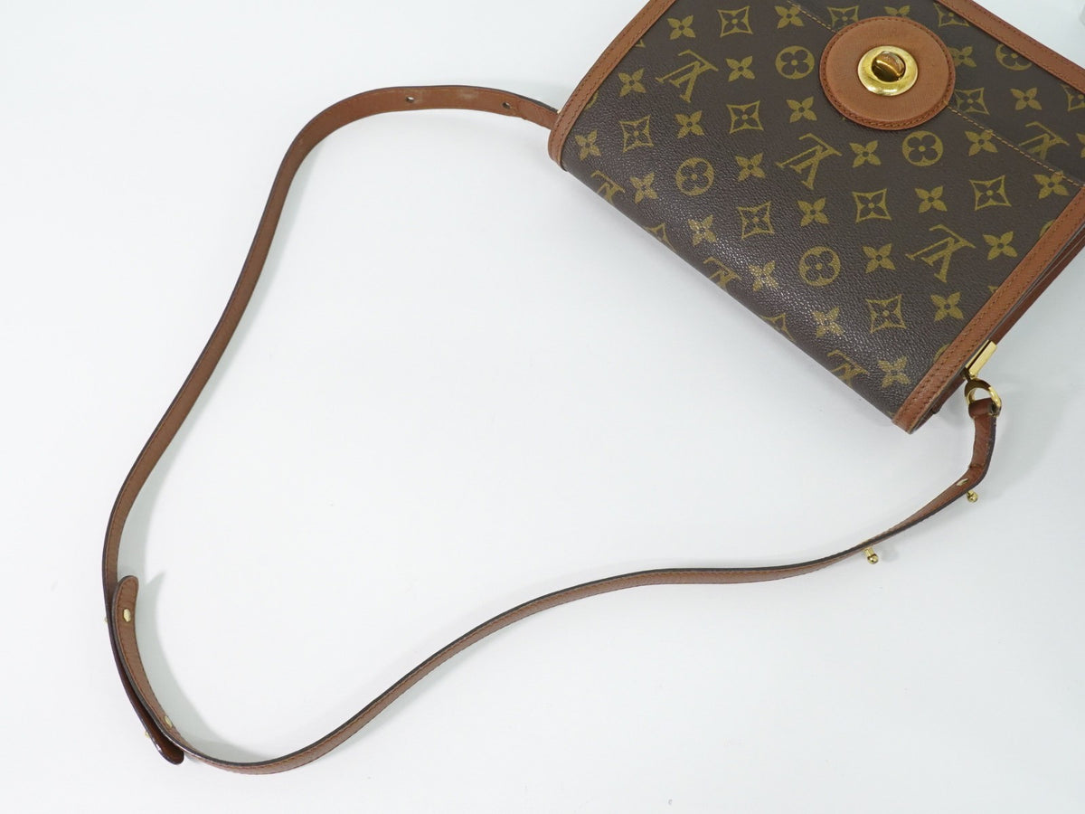 Louis Vuitton Raspail Monogram Canvas, Brown, Canvas, Handbag