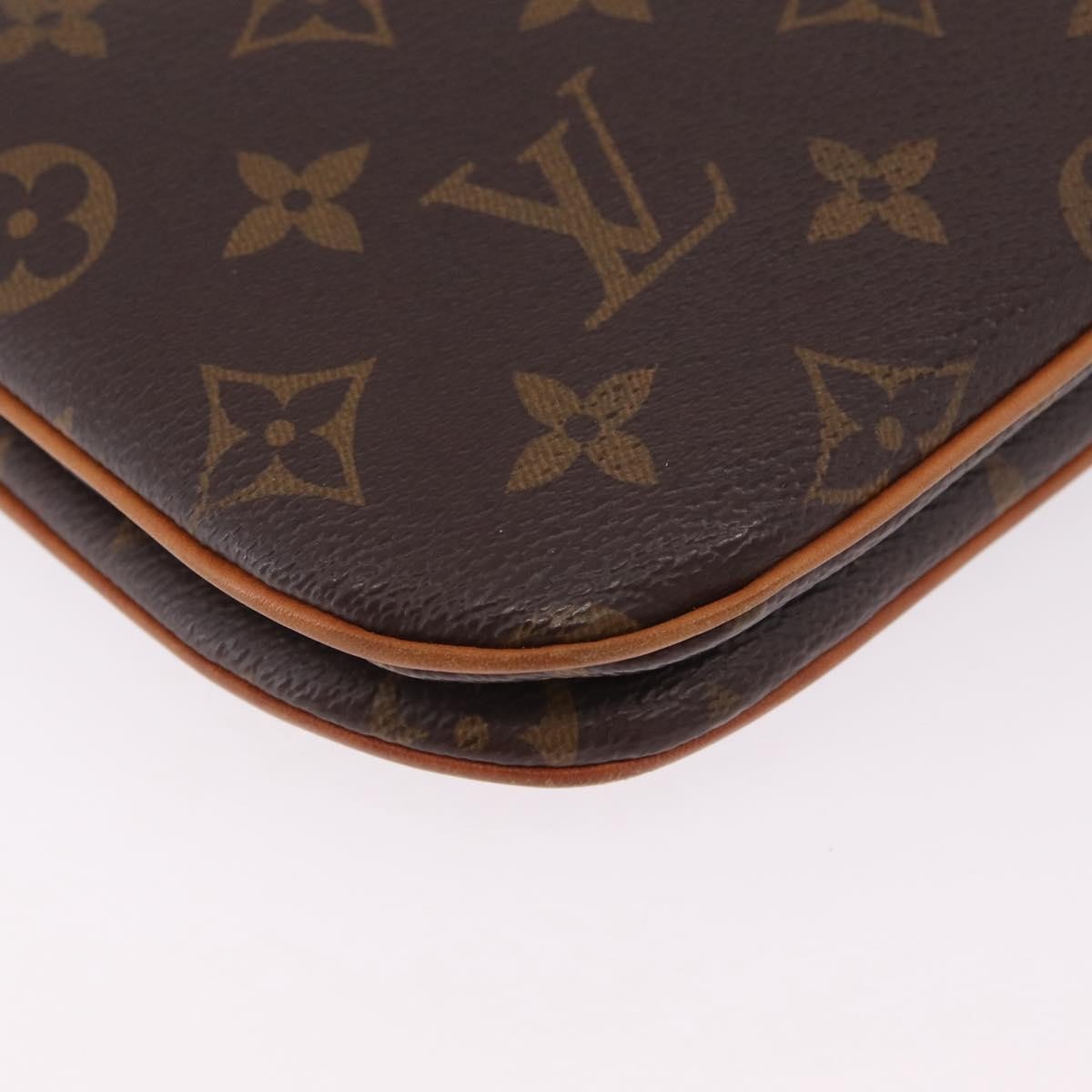 Louis Vuitton Lorette Monogram Canvas, Brown, Canvas, Handbag