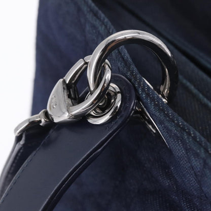 Christian Dior Lady Dior Denim, Blue, Denim, Handbag