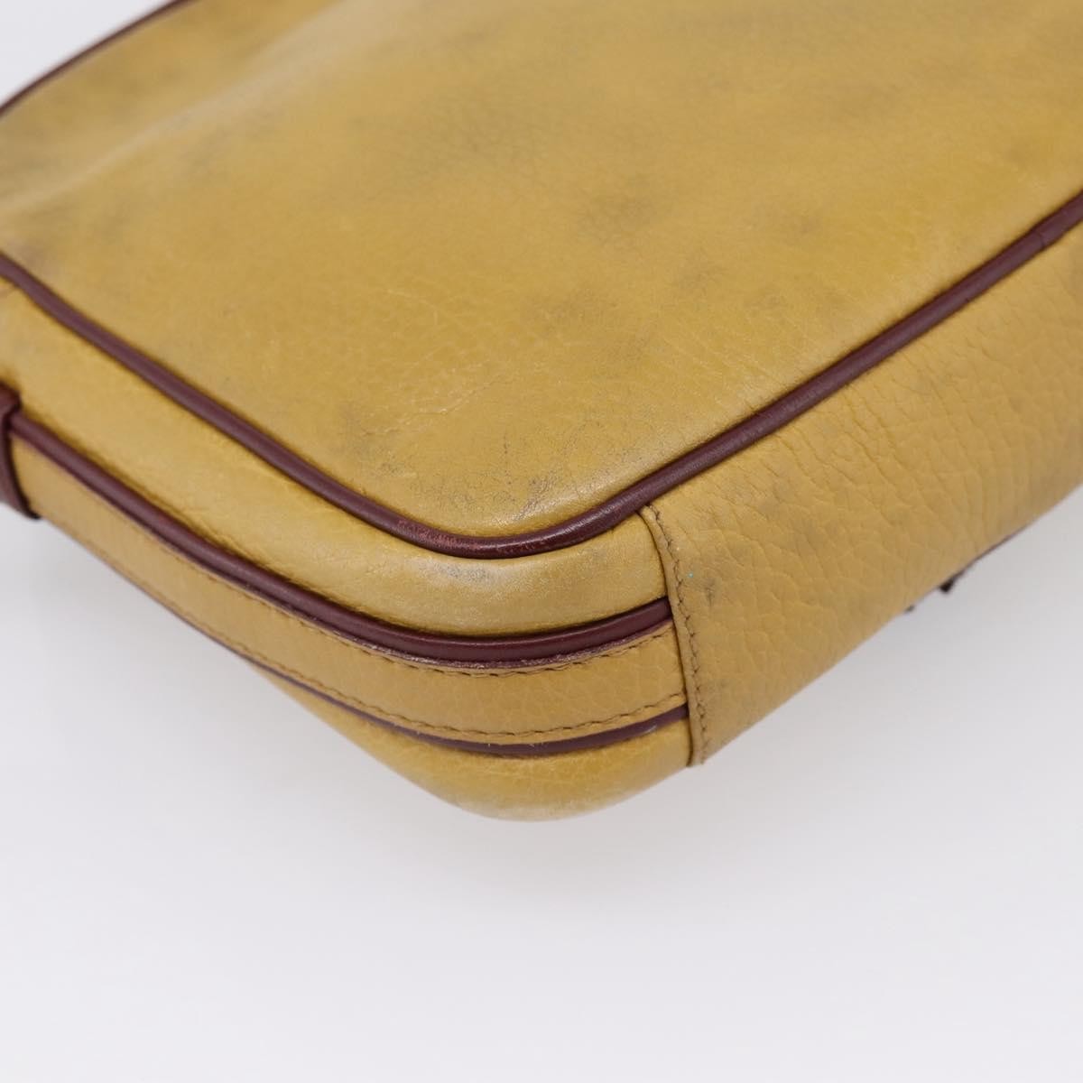 Cartier Tasseled Must de Cartier Leather, Beige, Leather, Shoulder Bag