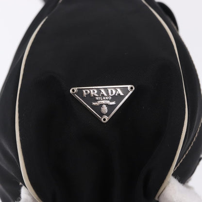 Prada Shoulder Tessuto, Black, Nylon, Shoulder Bag