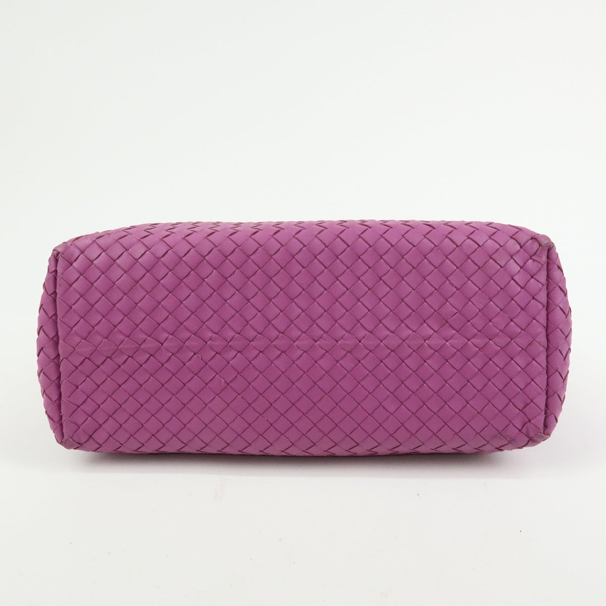 Bottega Veneta Garda Intrecciato Nappa, Purple, Leather, Handbag