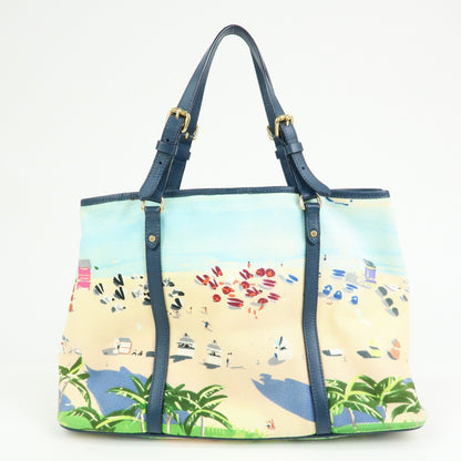 Louis Vuitton Ailleurs Cabas Limited Edition Printed Canvas, Multicolour, Canvas, Tote Bag