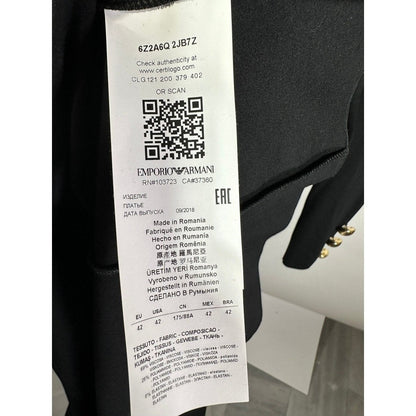 Emporio Armani Long Sleeve Dress - Brandsamsara