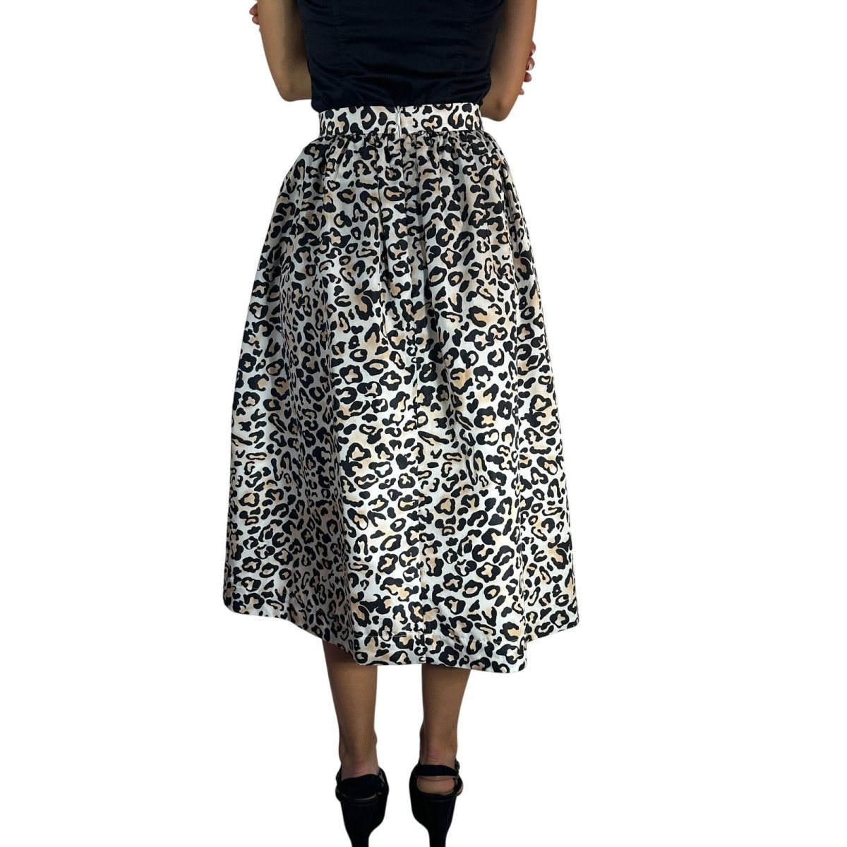 Ermanno Scervino Leopard Skirt - Brandsamsara