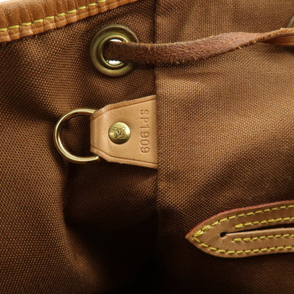 Louis Vuitton Vintage Montsouris Monogram Canvas, Brown, Canvas, Backpack