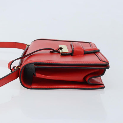 Loewe Barcelona Leather, Red, Leather, Shoulder Bag