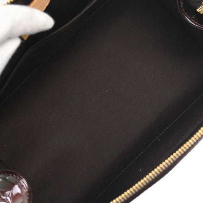 Louis Vuitton Sherwood Monogram Vernis, Purple, Patent Leather, Handbag