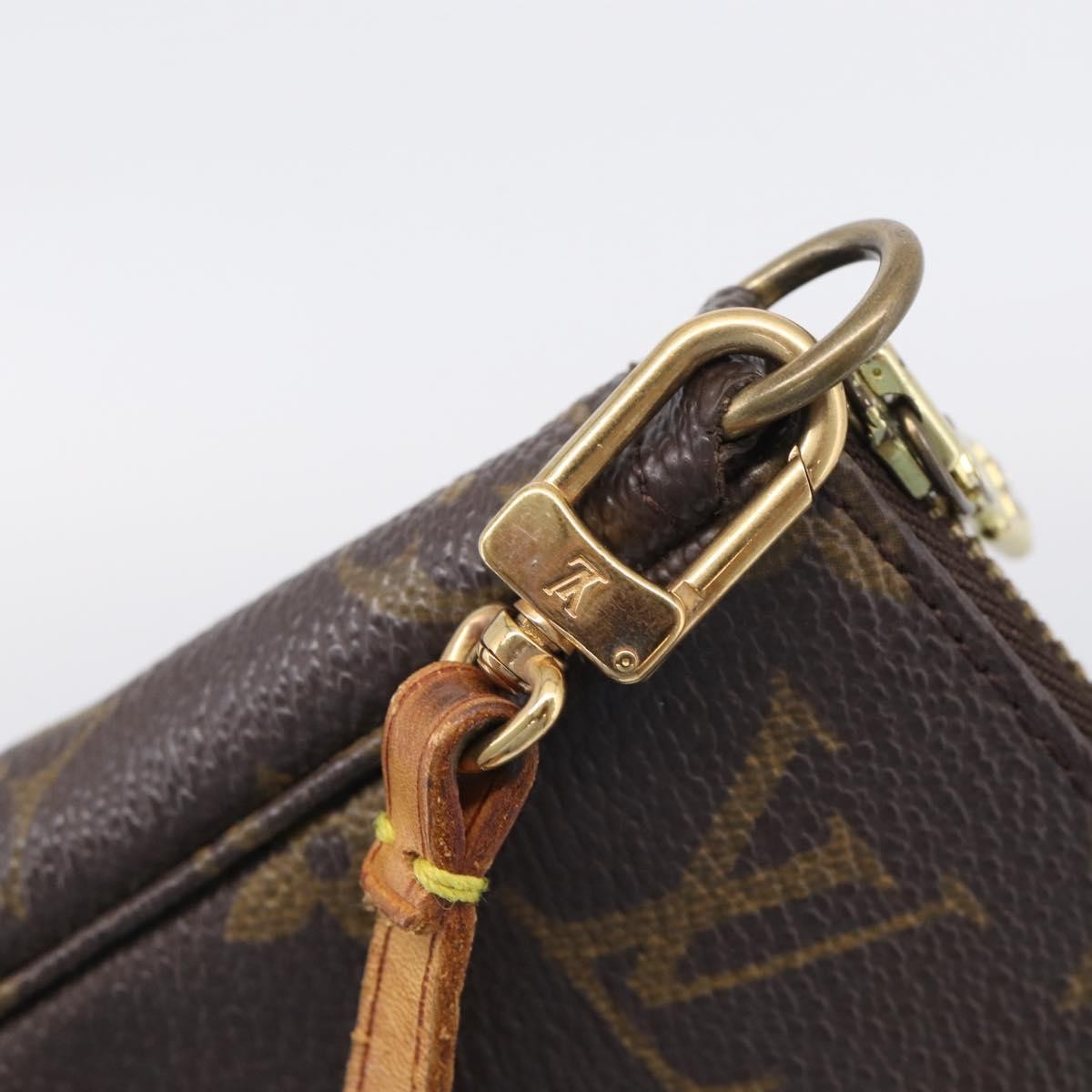 Louis Vuitton Pochette Accessoires NM Monogram Canvas, Brown, Canvas, Clutch
