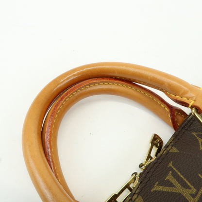 Louis Vuitton Alma Monogram Canvas, Brown, Canvas, Handbag
