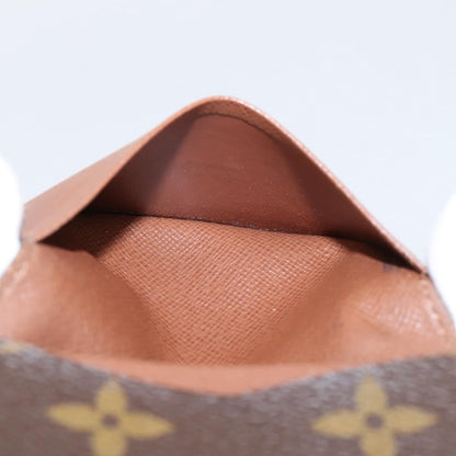 Louis Vuitton Bifold Card Case Canvas, Brown, Canvas, Clutch