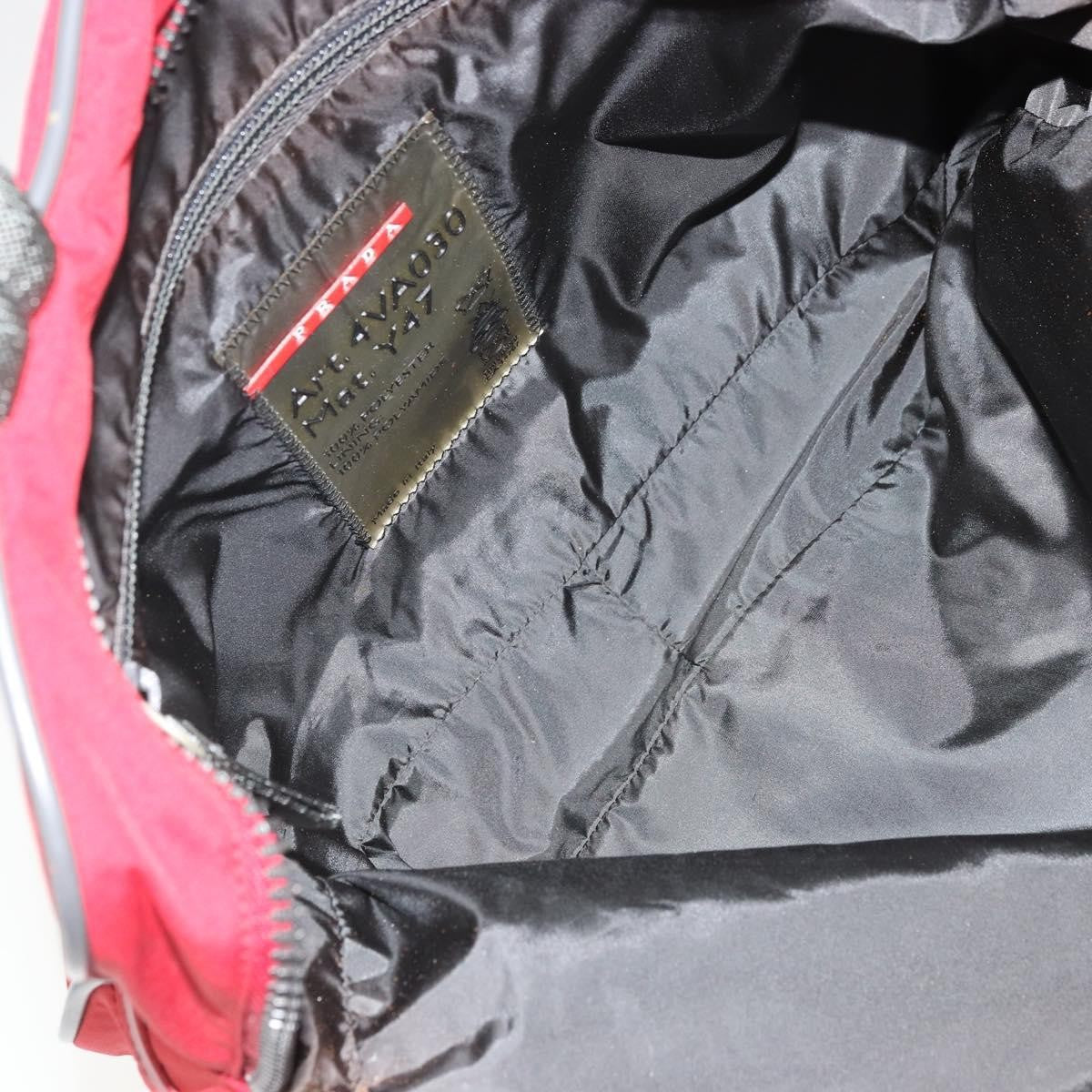 Prada Sport Nylon, Red, Nylon, Tote Bag