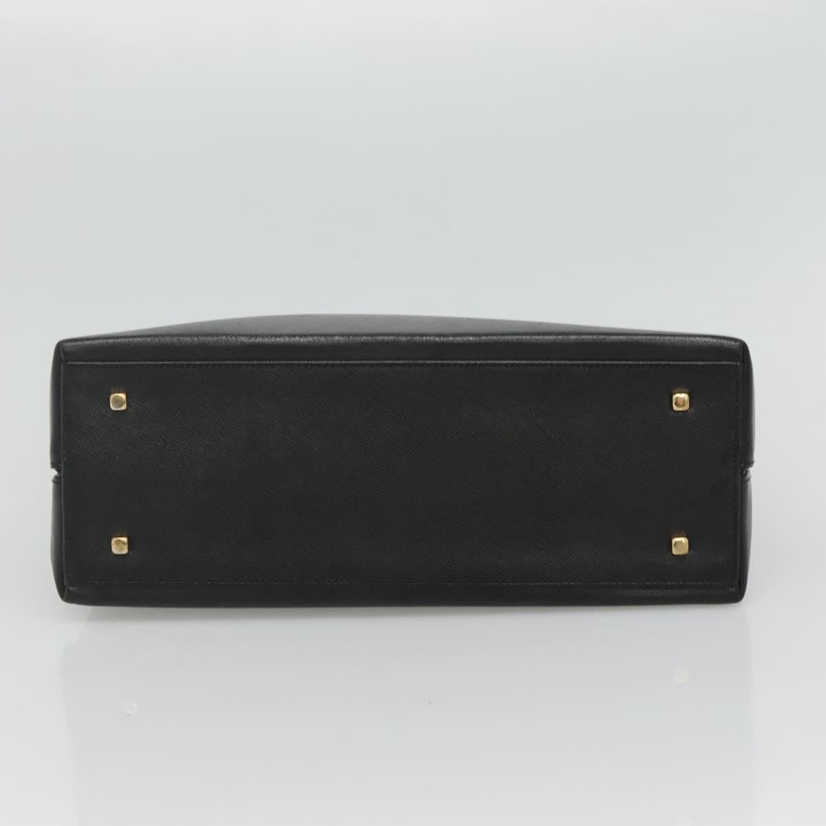 Salvatore Ferragamo Gancini Convertible Top Handle Leather, Black, Leather, Handbag