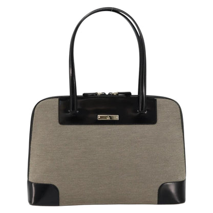 Gucci Open Tote GG Canvas and Leather, Beige, Canvas, Handbag