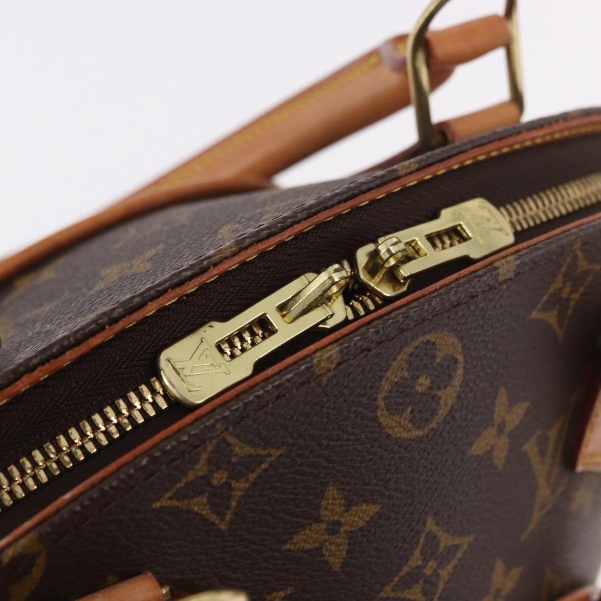 Louis Vuitton Ellipse Monogram Canvas, Brown, Canvas, Handbag