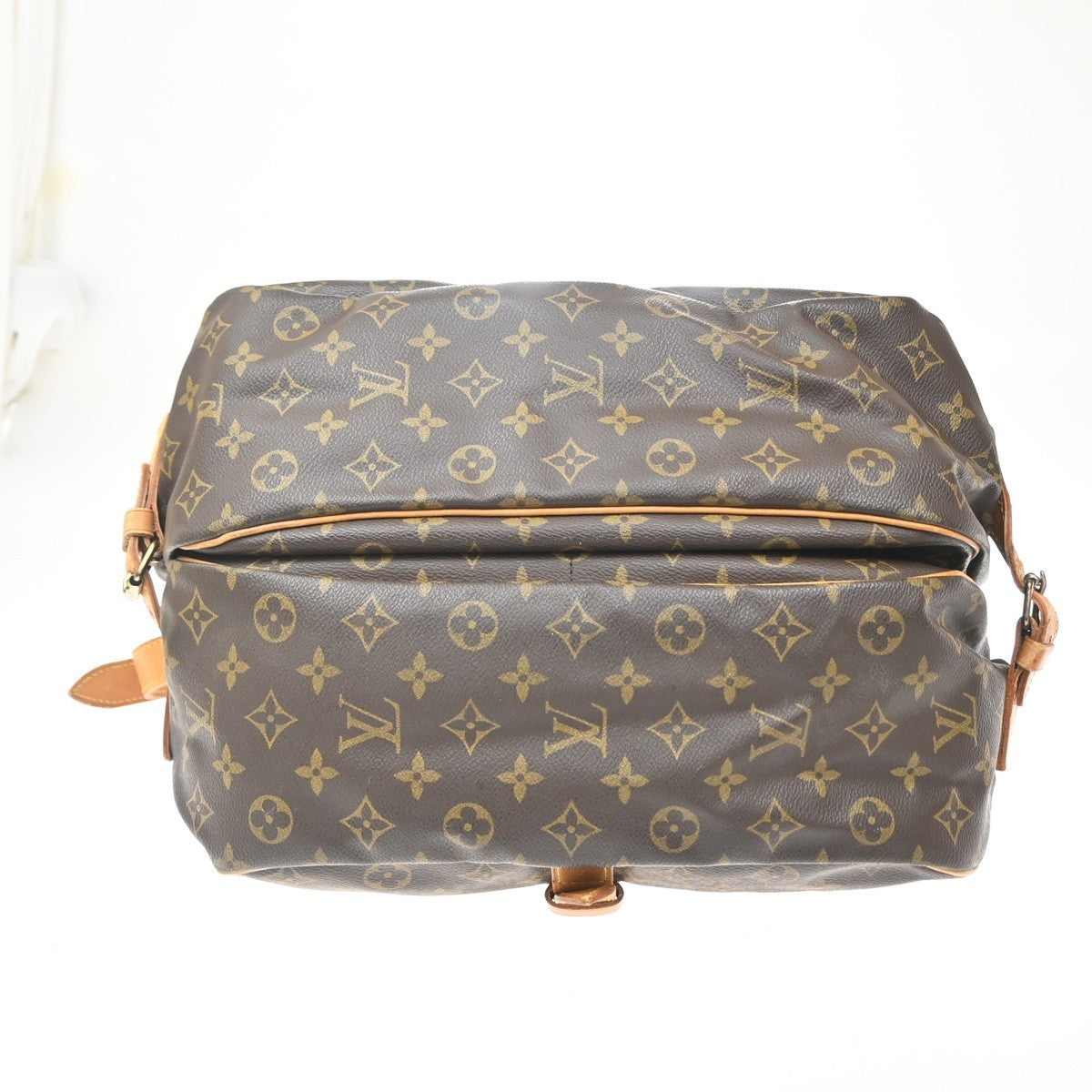Louis Vuitton Saumur Monogram Canvas, Brown, Canvas, Shoulder Bag
