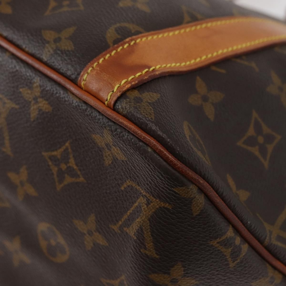 Louis Vuitton Shopping Sac Monogram Canvas, Brown, Canvas, Handbag