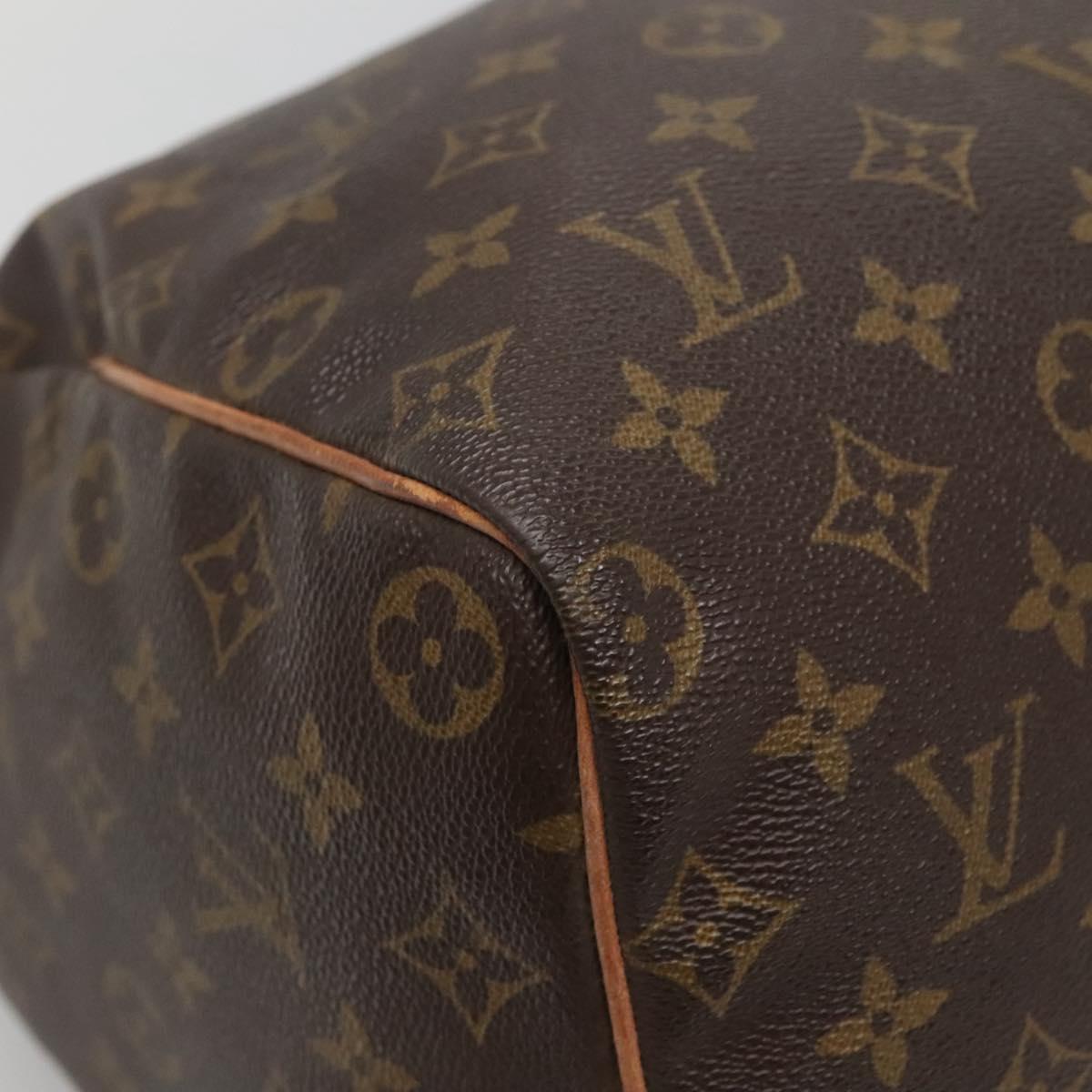 Louis Vuitton Speedy Bandouliere Bag Monogram Canvas, BROWN, CANVAS, Handbag
