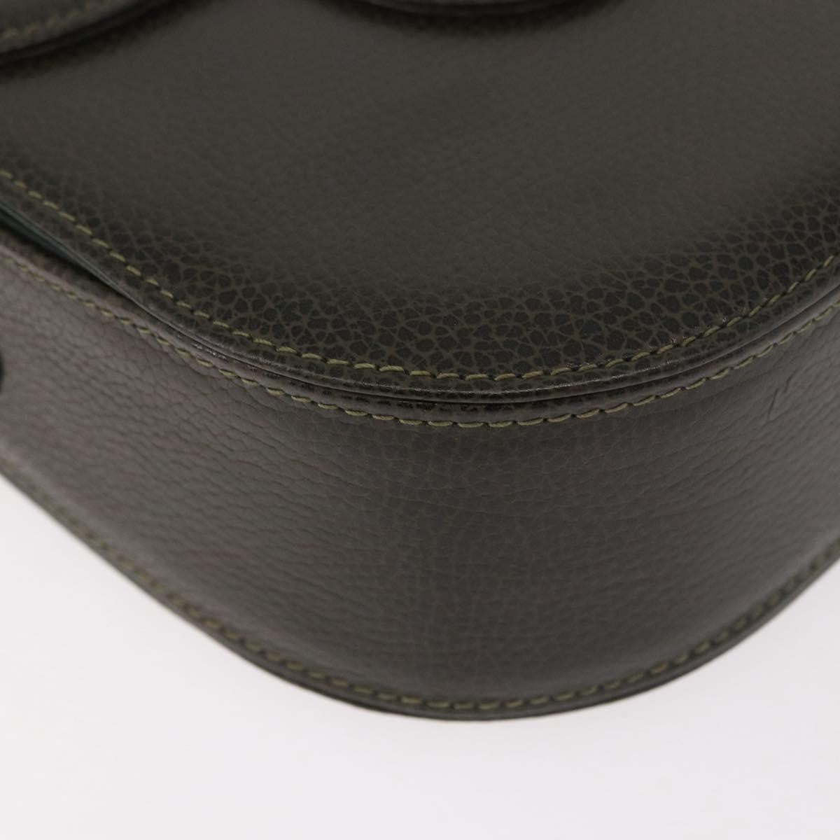 Bally Handbag Leather, Green, Leather, Handbag