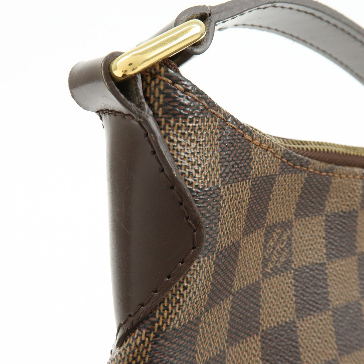 Louis Vuitton Bloomsbury Damier, Brown, Canvas, Shoulder Bag