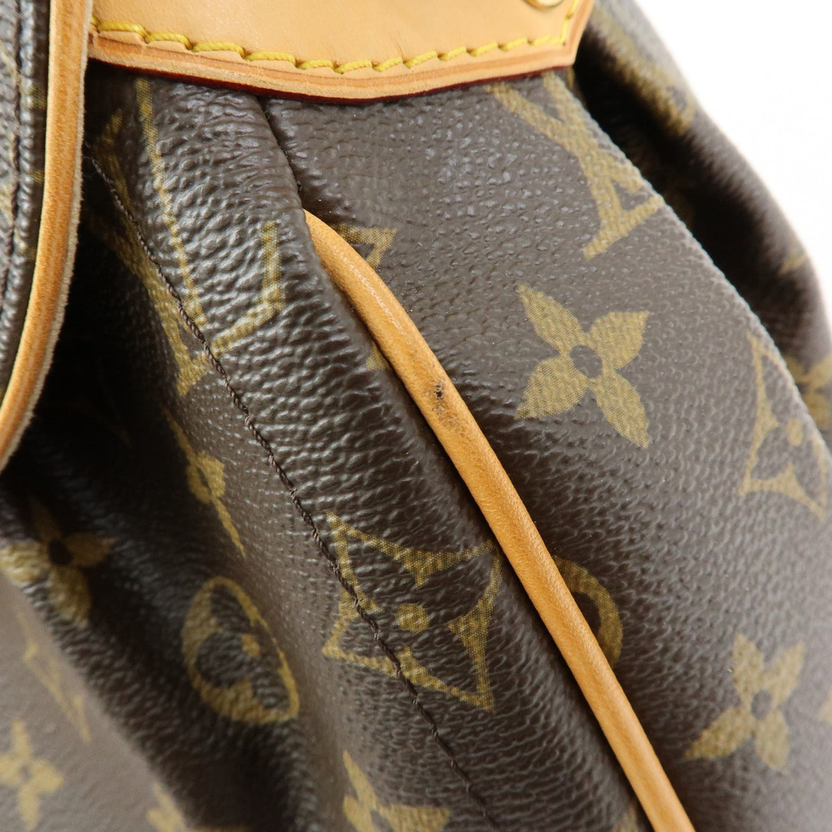 Louis Vuitton Beverly Monogram Canvas, Brown, Canvas, Handbag