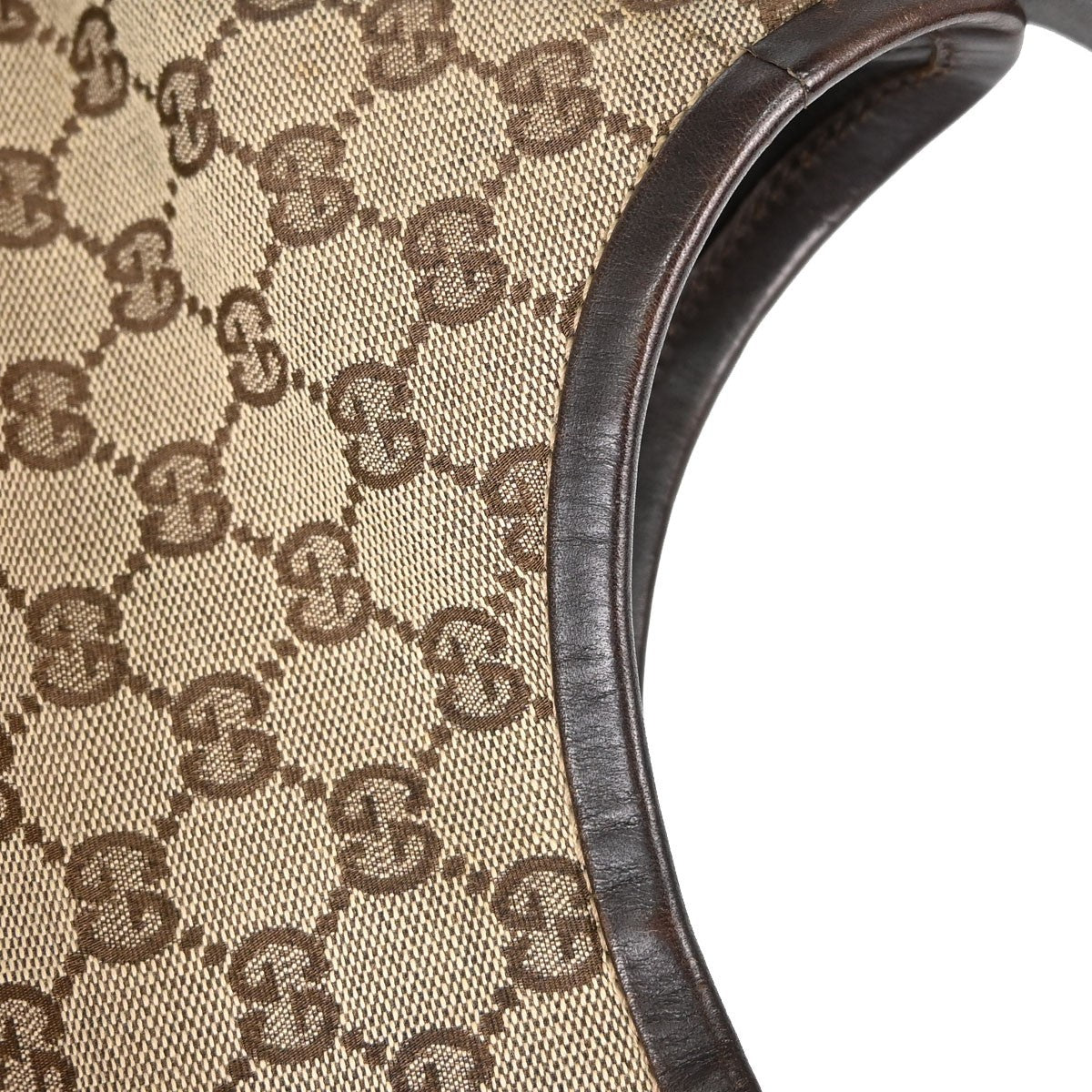 Gucci Flap Card Case Apple Print GG Coated Canvas None, Beige, Canvas, Card Holder