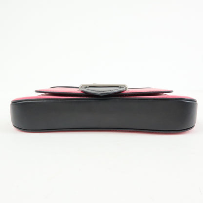 Prada Sidonie City Calf, Pink, Leather, Shoulder Bag