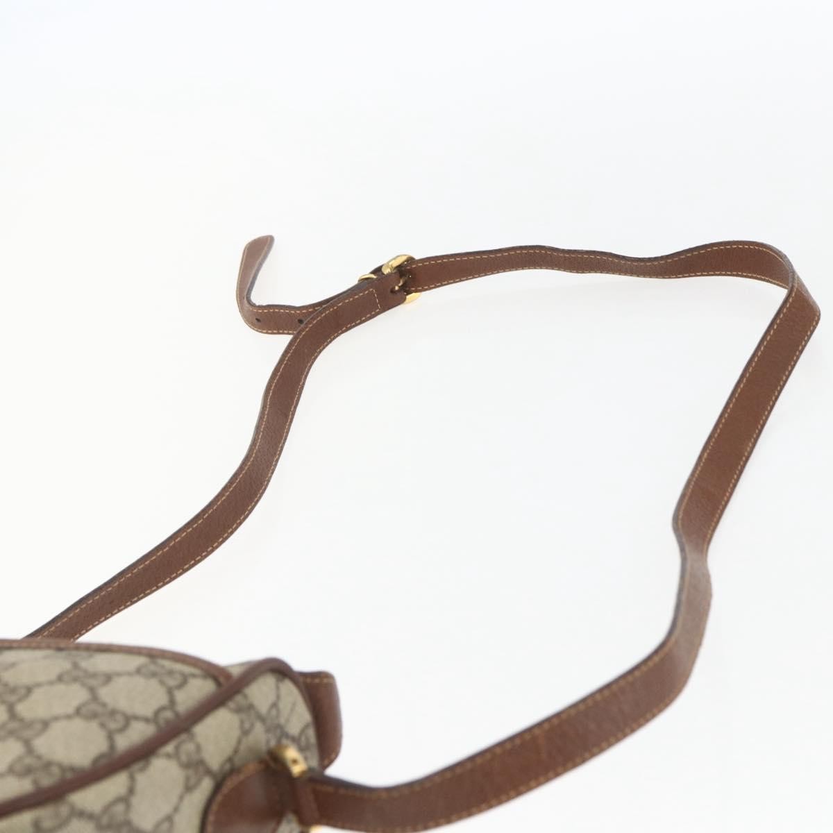 Gucci Vintage Web GG Coated Canvas, Beige, Canvas, Crossbody Bag