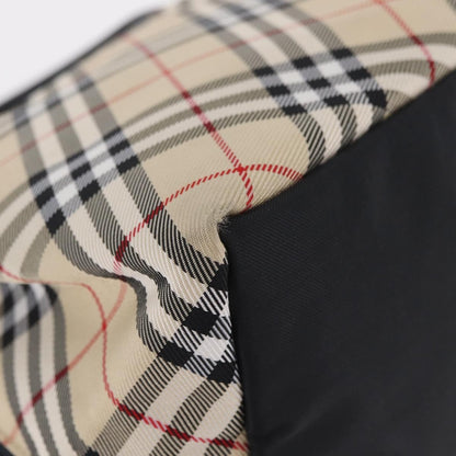 Burberry Nova Check Nylon, Beige, Nylon, Handbag