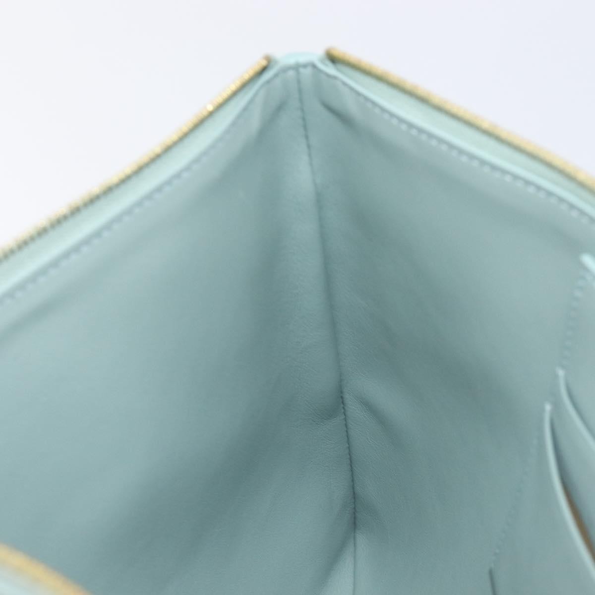 Celine Solo Leather, Green, Leather, Clutch