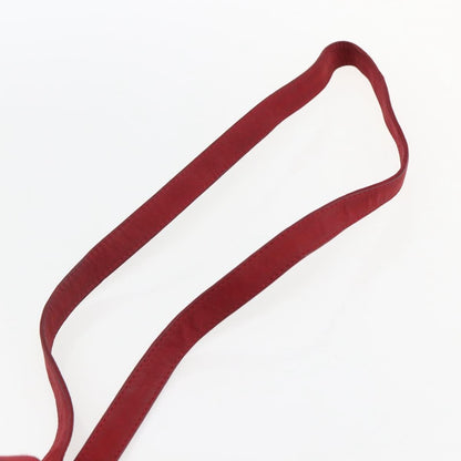 Loewe Anagram Leather, Red, Suede, Shoulder Bag