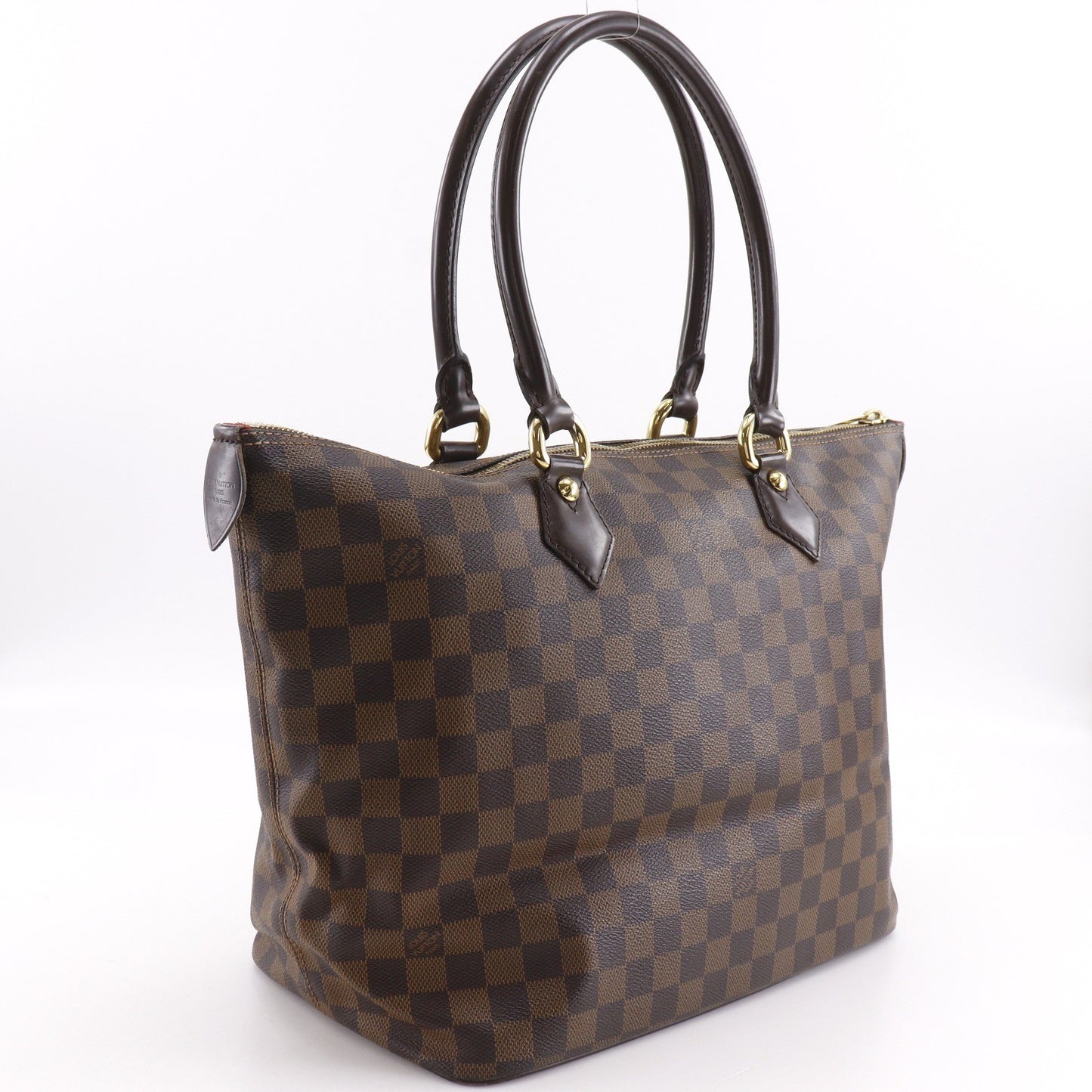 Louis Vuitton Saleya Damier, Brown, Canvas, Tote Bag