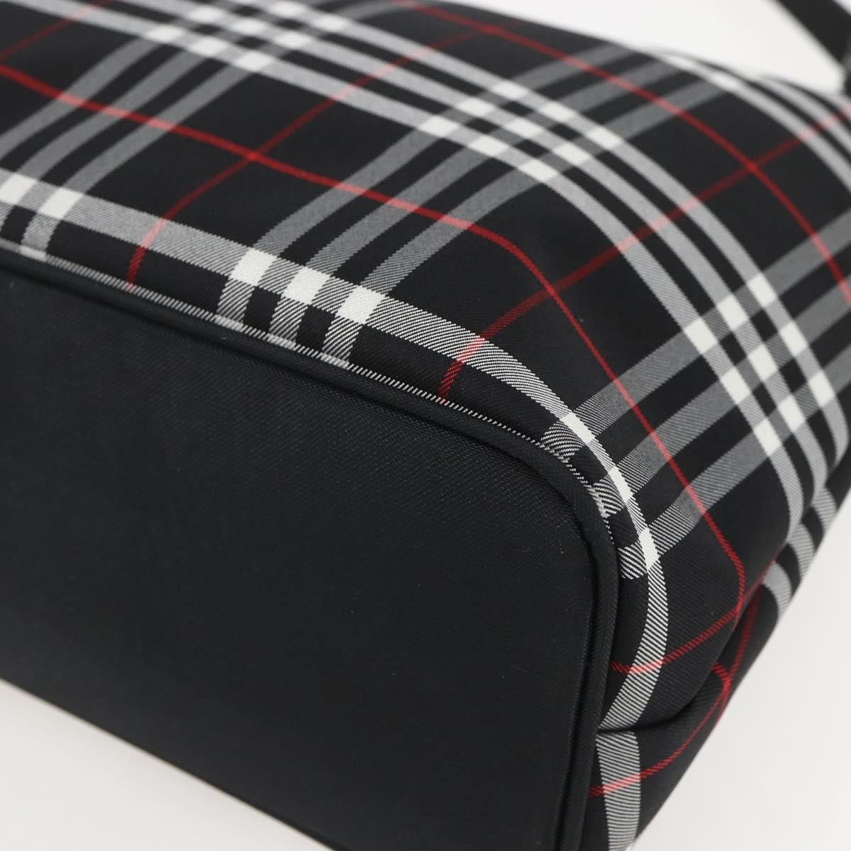 Burberry Nova Check Nylon, Black, Nylon, Handbag