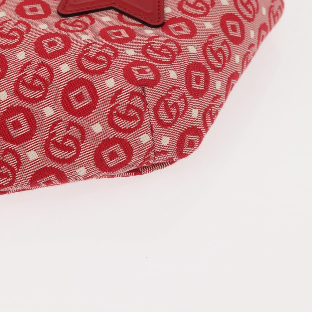Gucci Children's Belt GG Coated Canvas, Red, Canvas, Handbag