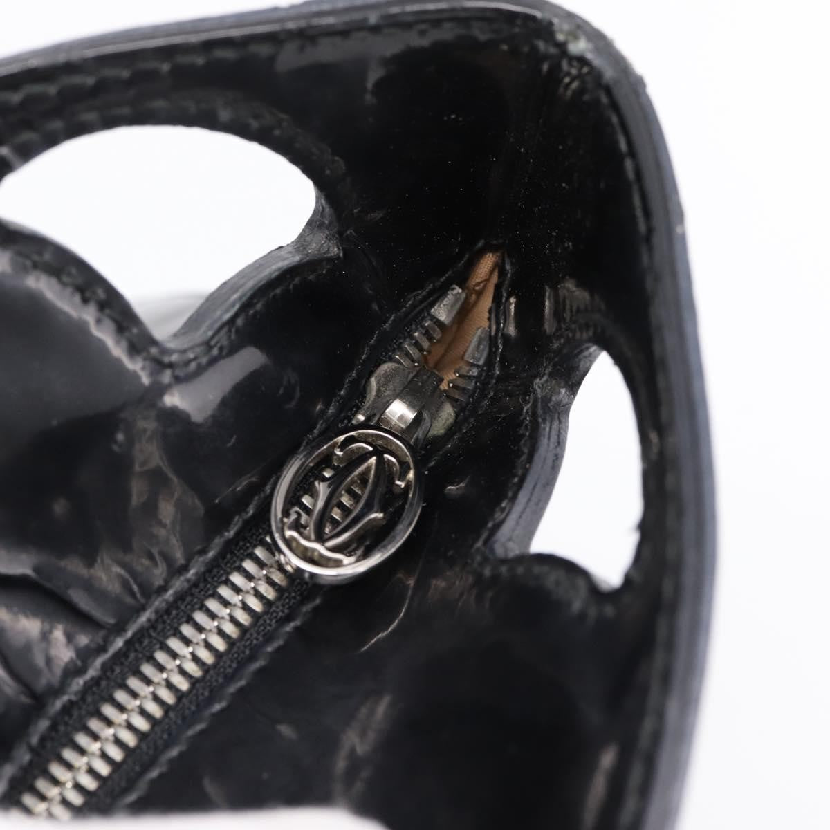 Cartier Marcello Patent leather, Black, Patent Leather, Handbag